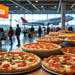 découvrez comment la pizza, plat emblématique italien, s'est imposée dans les aéroports du monde entier, séduisant voyageurs et fins gourmets à chaque escale.