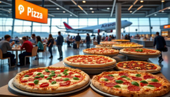 découvrez comment la pizza, plat emblématique italien, s'est imposée dans les aéroports du monde entier, séduisant voyageurs et fins gourmets à chaque escale.