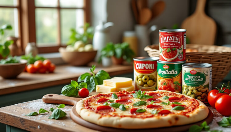 découvrez notre sélection des meilleures conserves indispensables pour réussir une délicieuse pizza maison à tout moment. pratiques et savoureuses, elles transforment votre placard en vraie pizzeria !