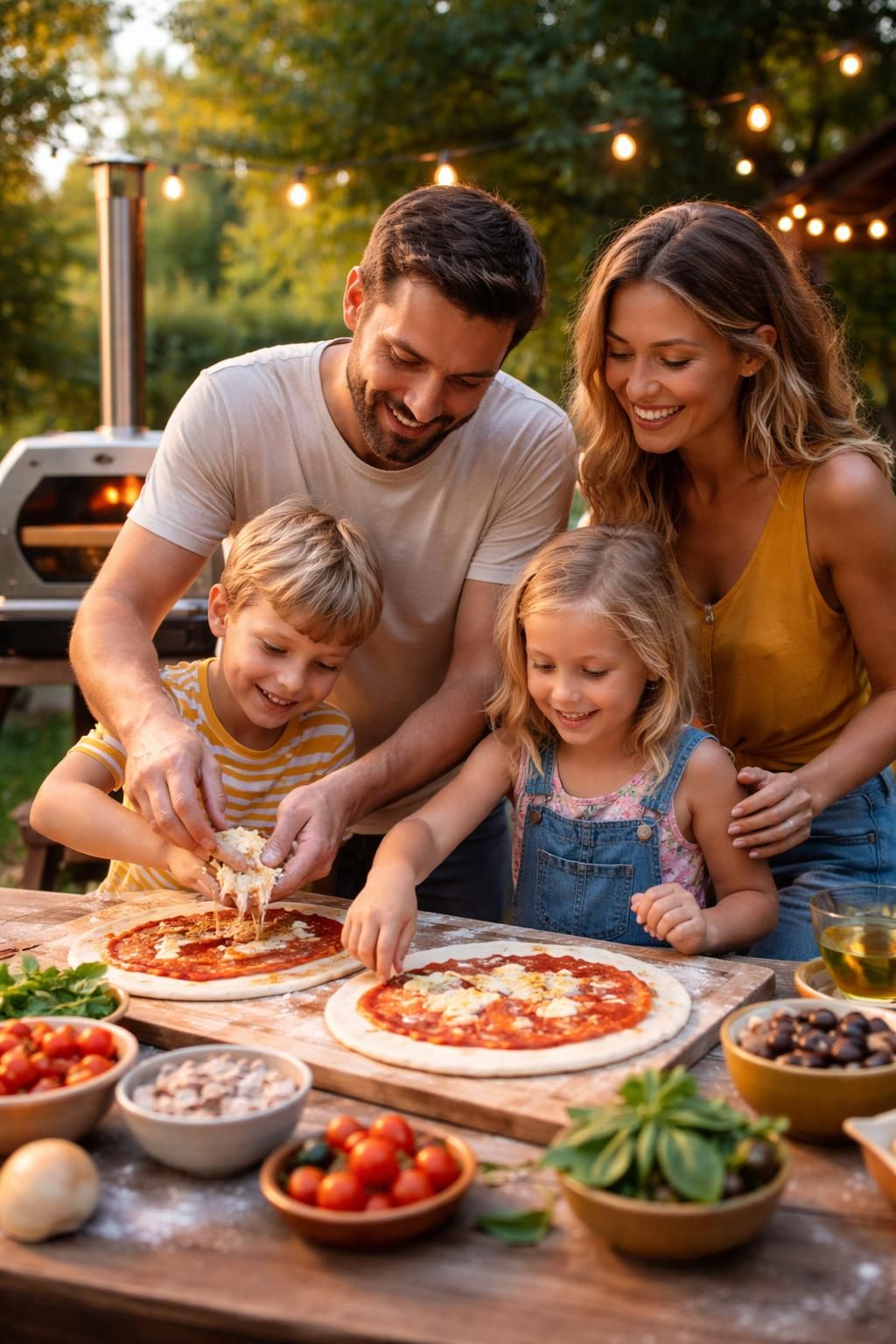 apprenez à cuisiner des pizzas maison en famille avec les fours ooni et weber, pour des moments conviviaux et gourmands avec les enfants.