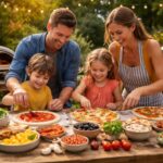 découvrez comment préparer de délicieuses pizzas maison avec vos enfants en utilisant les fours ooni et weber, pour des moments conviviaux et gourmands en famille.