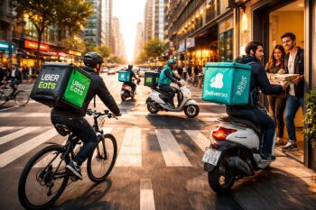 livrez vos pizzas rapidement partout en ville grâce à uber eats et deliveroo, et offrez à vos clients une expérience de commande rapide et efficace.