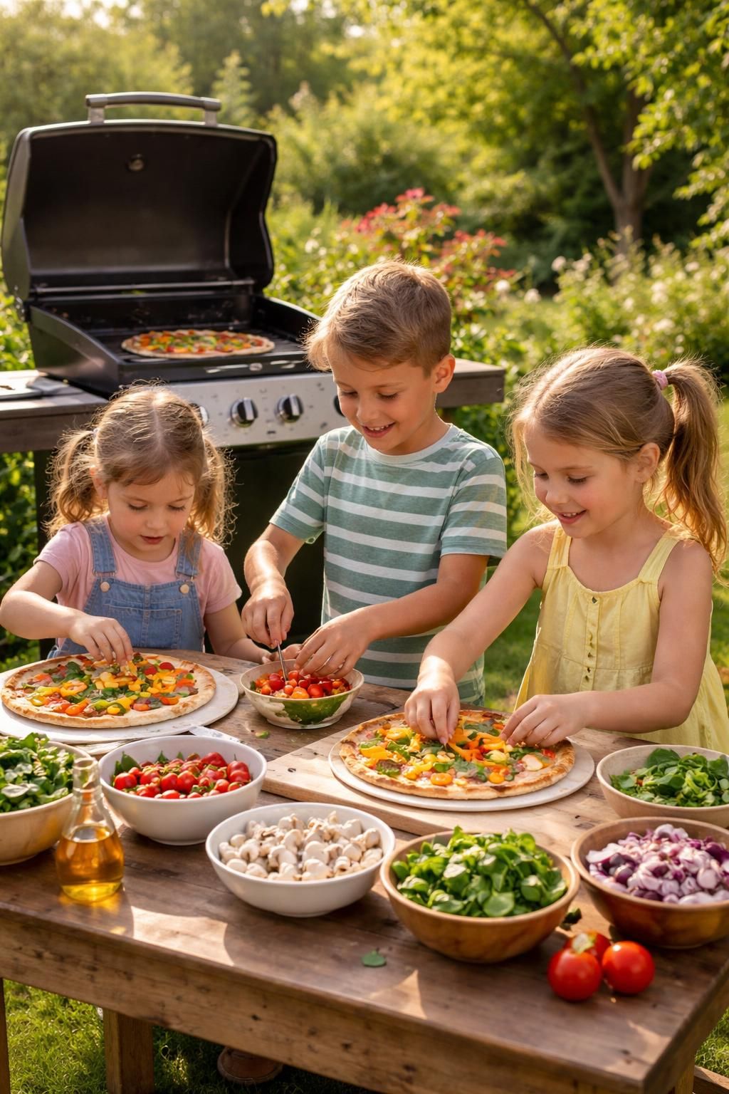 découvrez comment préparer une pizza maison saine et savoureuse avec des légumes, idéale pour les enfants, en utilisant un four weber ou ooni. recette facile et gourmande pour toute la famille.