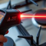 découvrez comment utiliser un thermomètre infrarouge pour contrôler la température de la sole avec précision et assurer un résultat optimal.