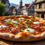 découvrez comment les influences germaniques se reflètent dans les pizzas de strasbourg, alliant saveurs traditionnelles et créativité culinaire.